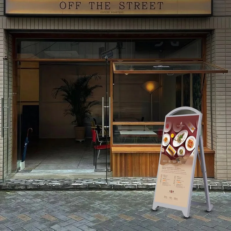 

Cross-border Outdoor digital signage kiosk out-of-home advertising water sign