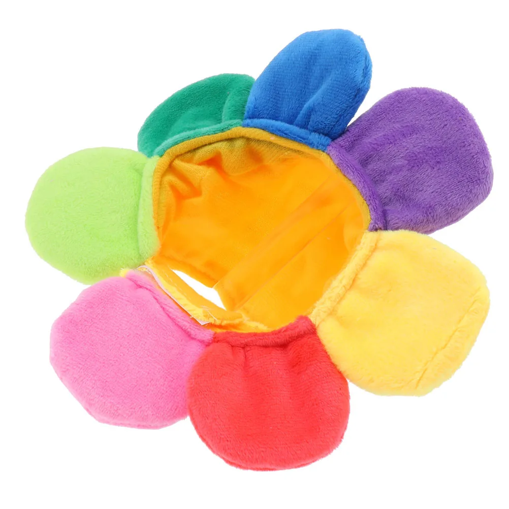

Sunflower Hat for Cats Dogs Adorable Floral Pet Headdress Decorative Costume Small Puppy Headwear Wear-Resistant Delicate Pet