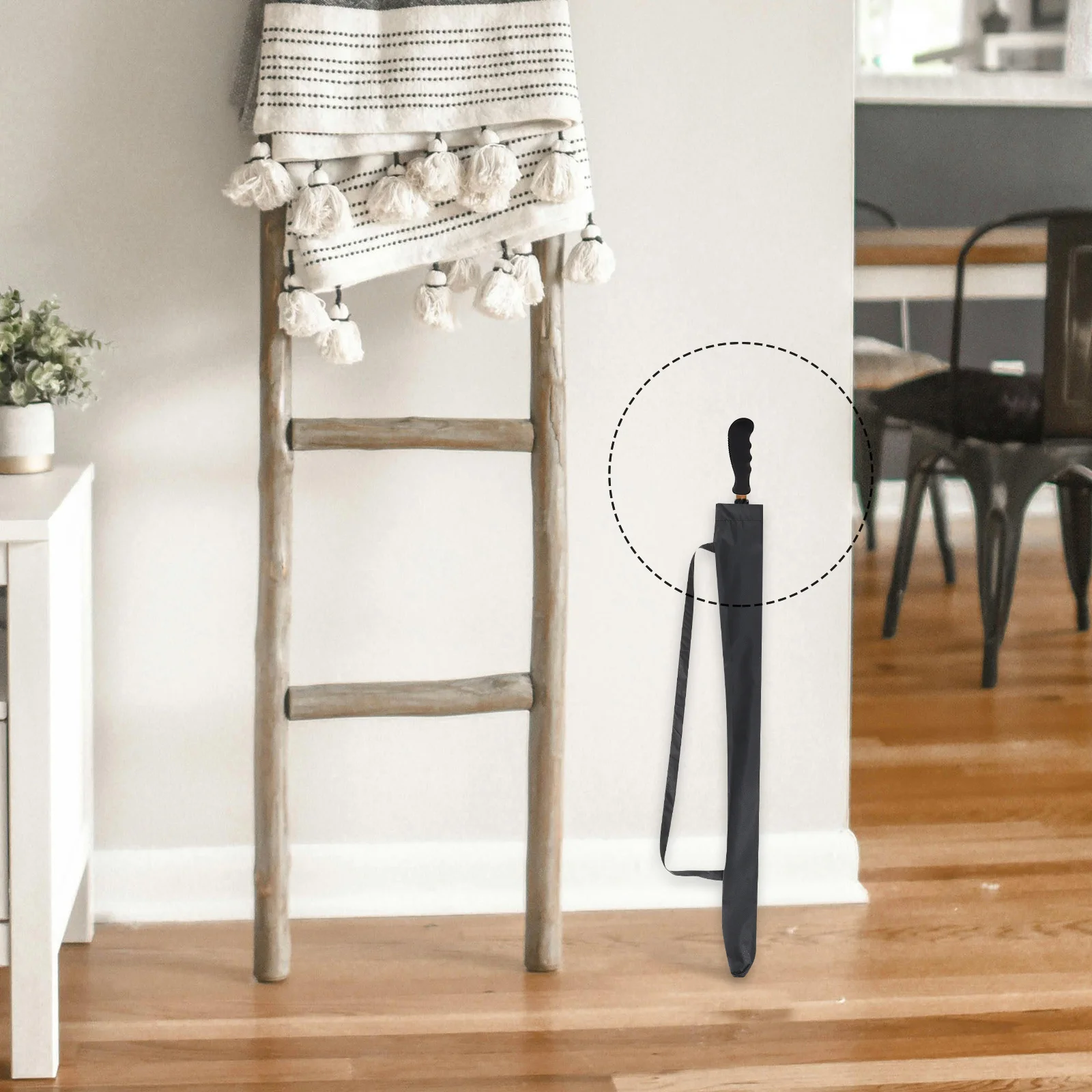 

Umbrella Handle Replacement 14Mm Hole Plastic Easy Install Durable Repair Part For Rain Umbrella Home Use