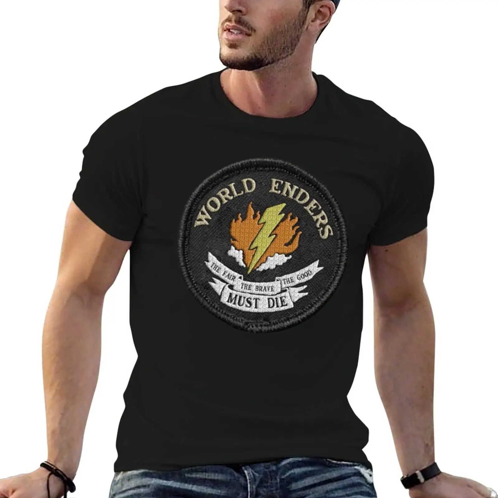 World Enders T-Shirt funny t shirts dark humor t shirts with prints man graphic t shirt T-shirt