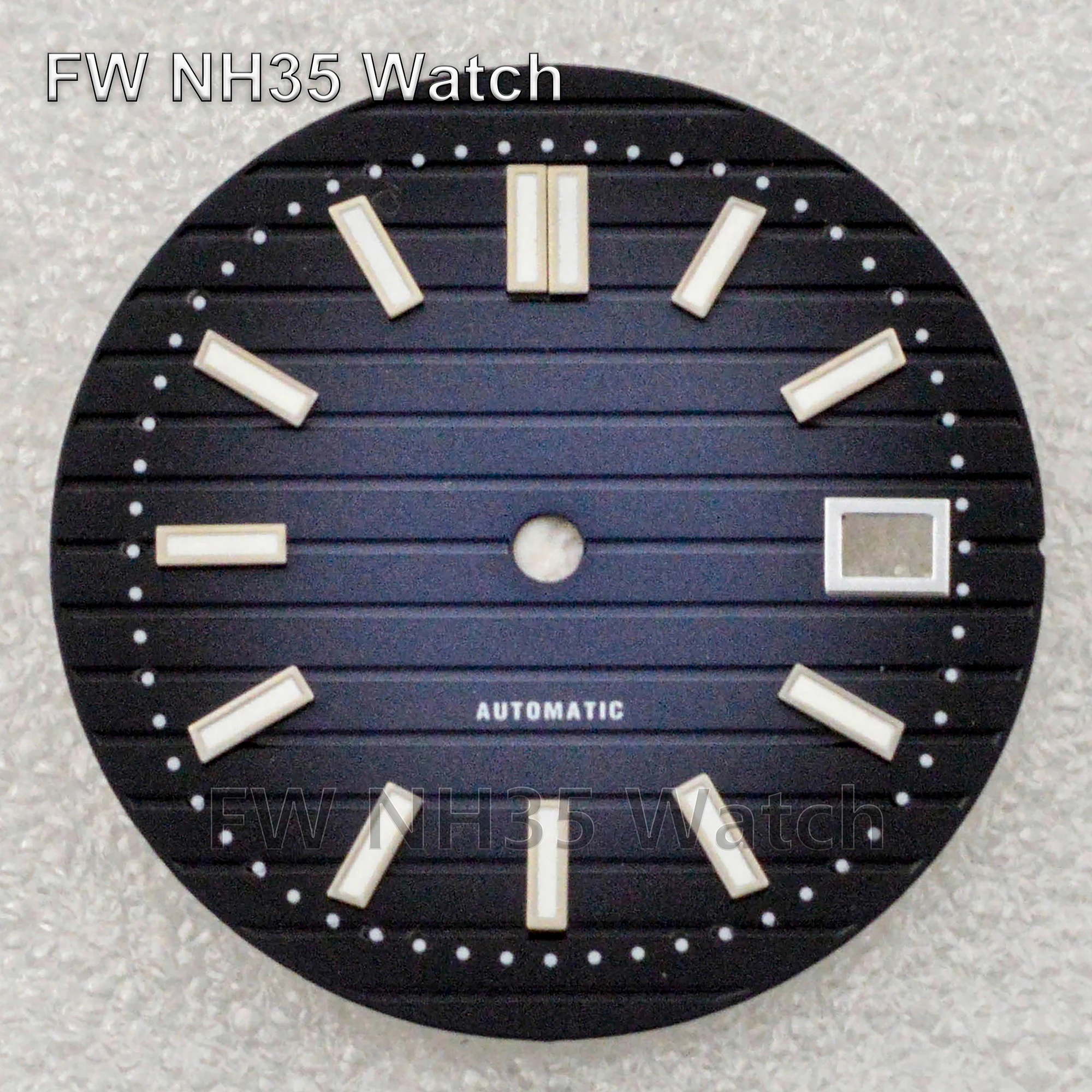 

NH35 Dial 30.5mm Luminous Watch Dial Fit NH35 Mechanical Movement Wristwatch Parts Watch Face Fashionabl Watch Dial for Nautilus