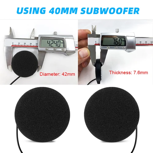 Imagen 2 del producto BT31 Bluetooth casco de motocicleta auriculares inalámbricos Motor bicicleta manos libres estéreo altavoz reducción de ruido auricular