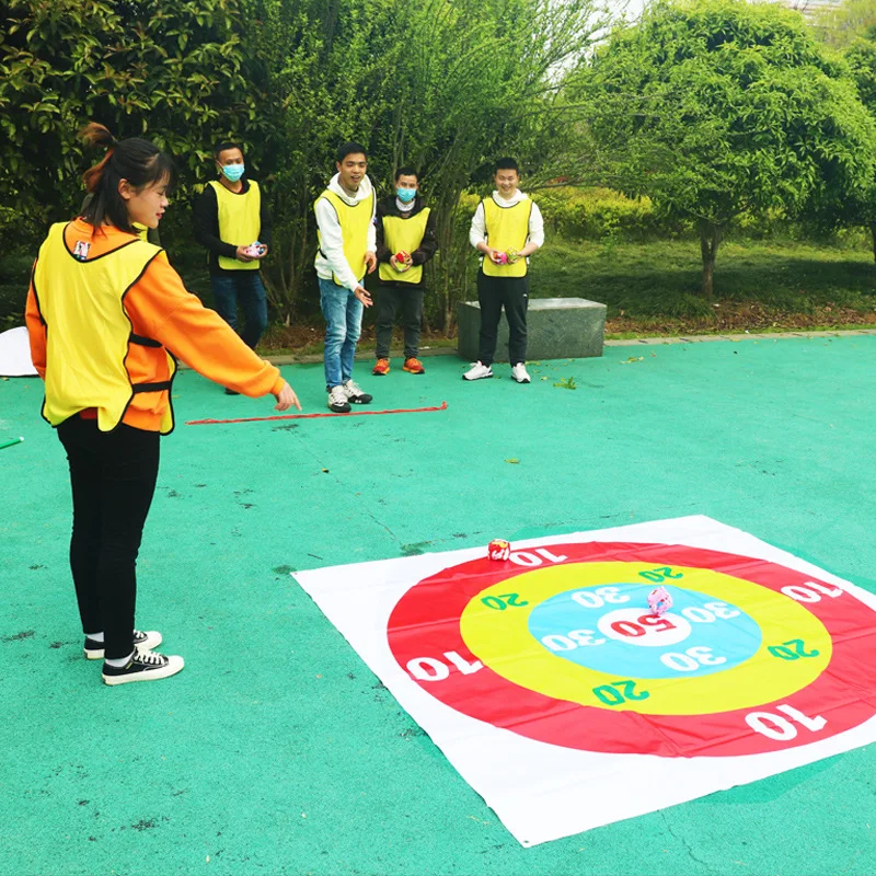 

Team Building Activities Adult Children Sandbag Throwing Target Outdoor Toys Fun Company Party Games Carnival Favors