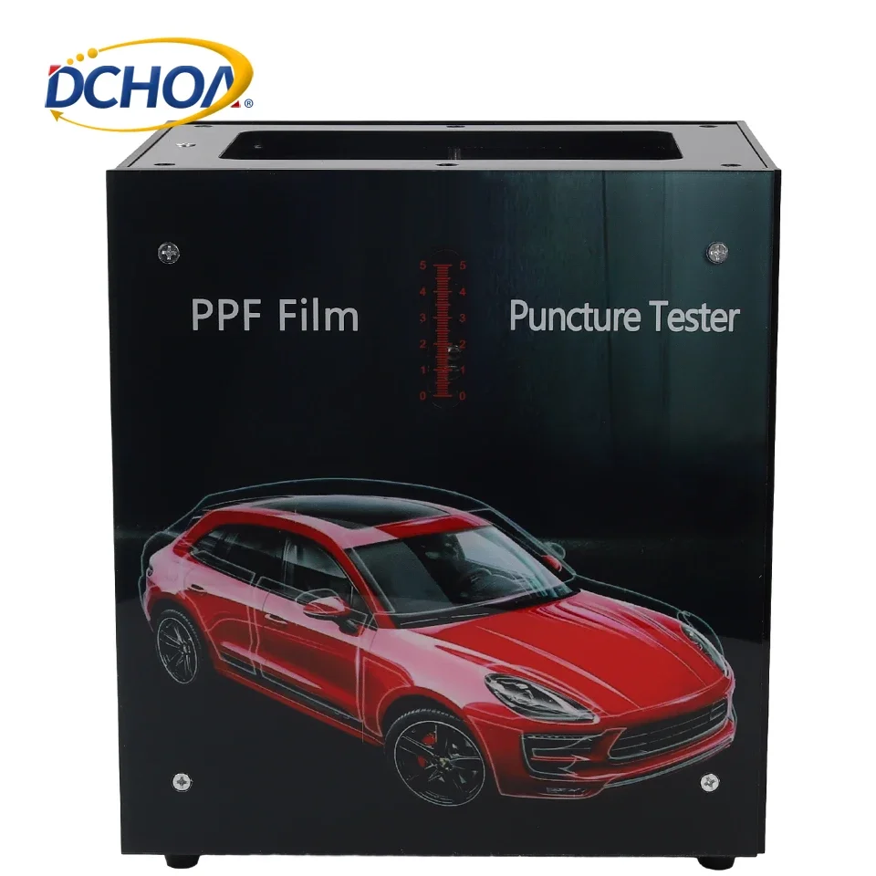 Máquina de prueba de pinchazos industriales PPF, probador de película PPF, máquina de prueba de película de tinte de ventana, instrumento de prueba de pinchazos de película PPF