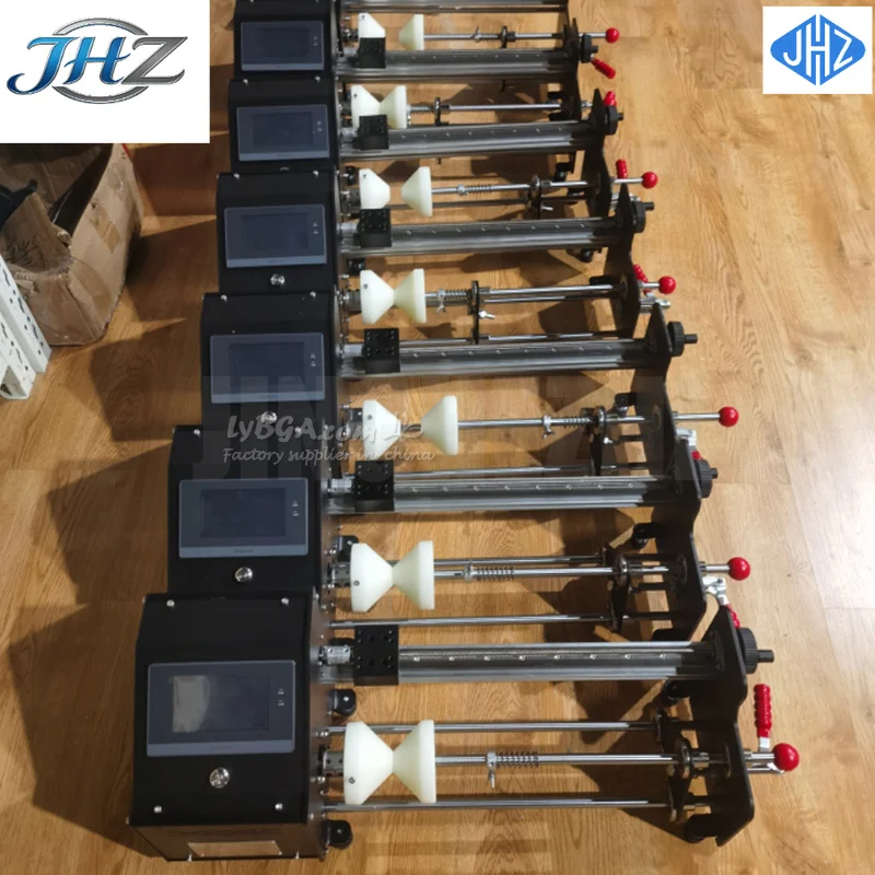 JHZ for FCW-10 Fiber Optic Coil Winding Machine 10km Length Roll Spool Max Width 260mm Diameter 150mm Compatible For 0.025mm Wir