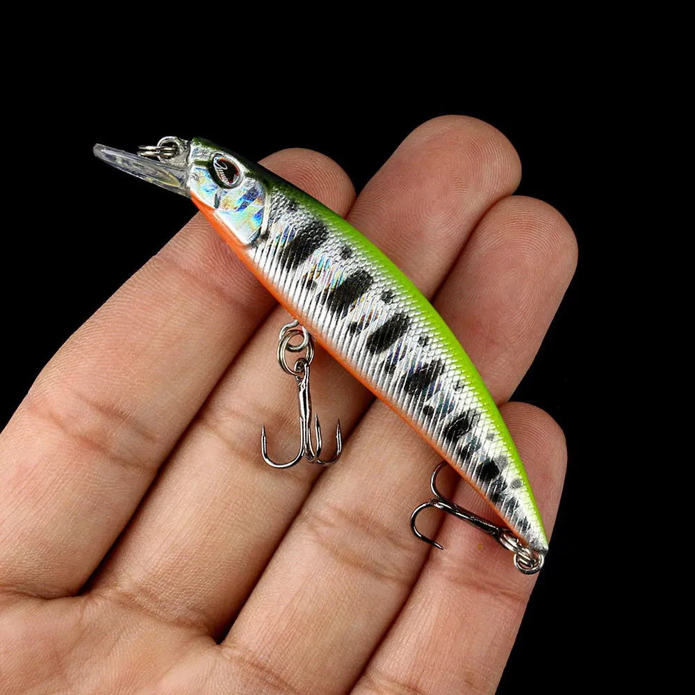 HENGJIA Jerkbait Sinking Wobblers Fishing Lures 8cm-9g Trout Artificial Plastic Hard Bait Crankbait Bass Fishing Tackle