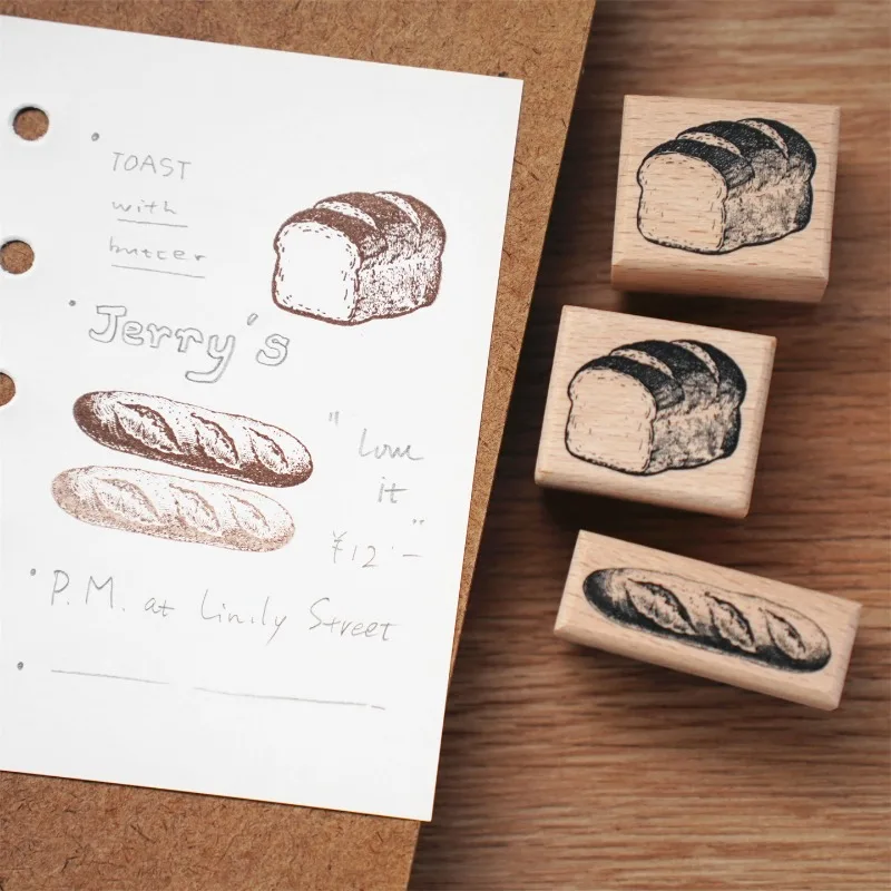 

Винтажный хлеб, конфеты, варенье, торт, деревянный резиновый штамп, сделай сам, скрапбукинг, фотоальбом, изготовление карточек, деревянная печать