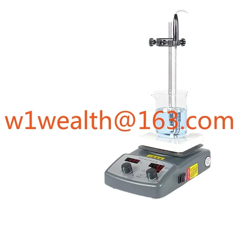 Agitator Laboratory digital display constant temperature electric mixer heating magnetic force