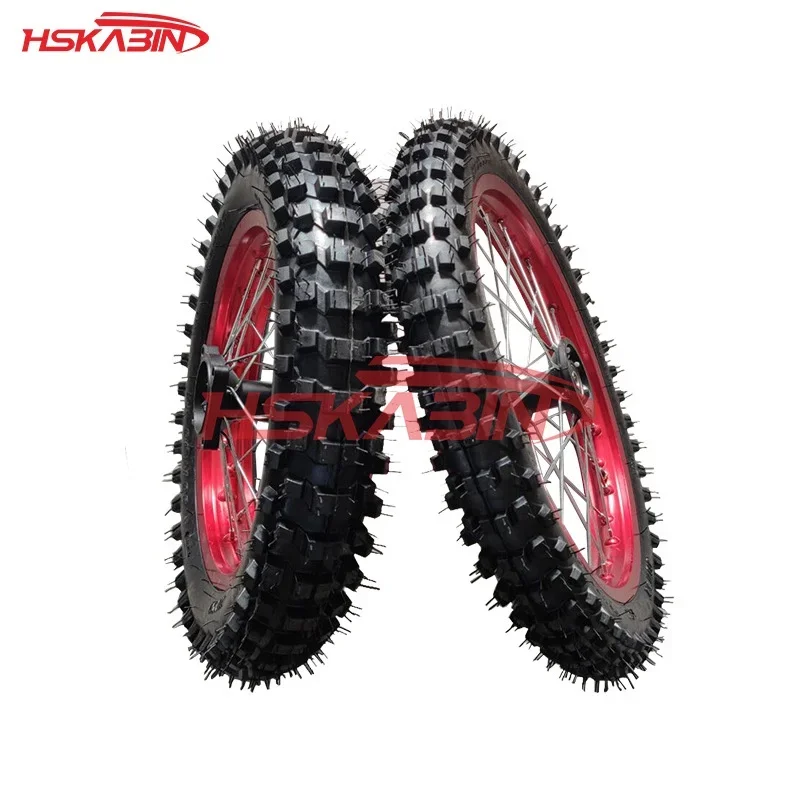 

Off-Road Front 70/100-17 Rear 90/100-14 Tire for Dirt Pit Bike 125/140/150/160cc CRF70 90 110 TTR100 110 KLX65