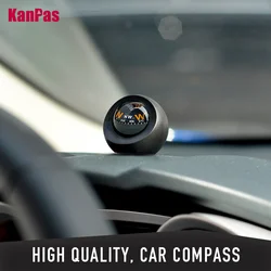 KANPAS-tablero de automóvil de alta calidad, brújula de tamaño pequeño, estilo Simple para navegación de conducción de motocicletas