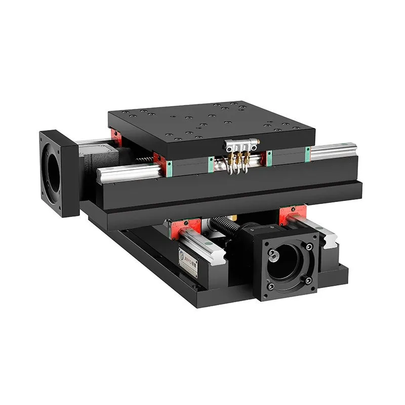 CRS220 high precision numerical control lathe milling machine cross silver line rail ball screw working slide