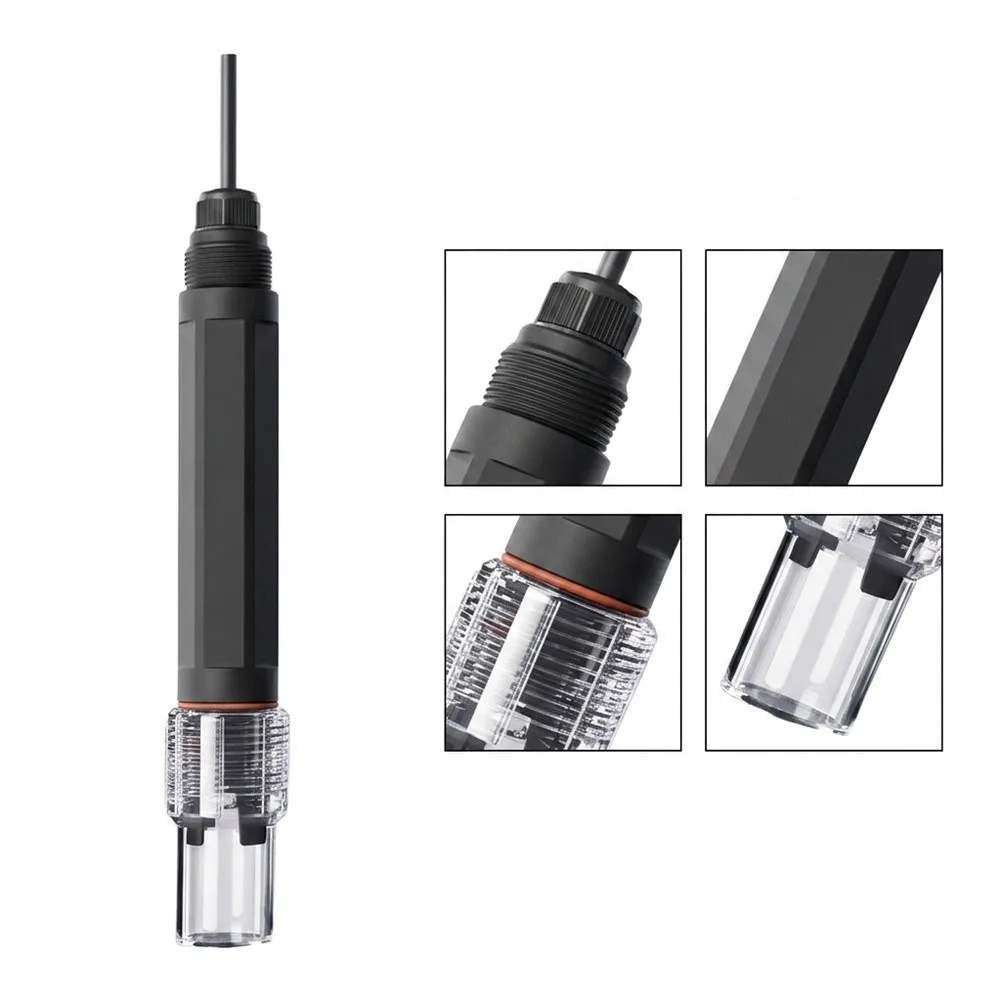 5m Plastic Cased PH Electrode Probe For MIK-ASP2110 Controller Industrial Wastewater Aquaculture Water Quality Test Sensor