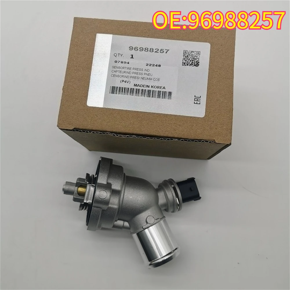 

High quality New For 1/5Pcs 96988257 Original Engine Coolant Thermostat Assembly Chevrolet Spark M300 1.2L 2013-2015