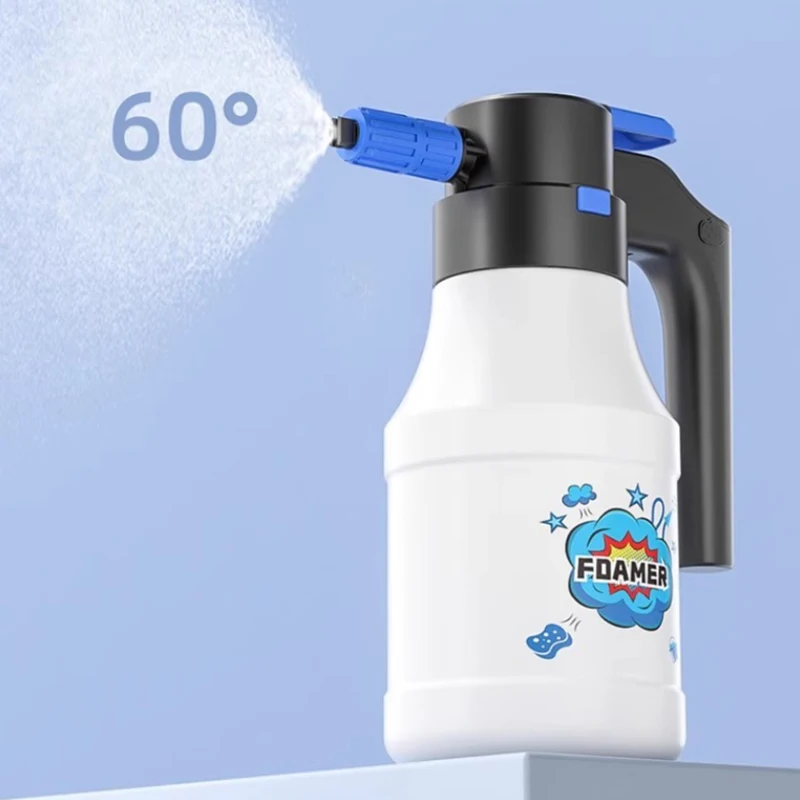 

Электрический пневматический распылитель пены для мойки автомобилей под высоким давлением, пенная насадка для мойки автомобилей, бутылка-распылитель для домашней уборки