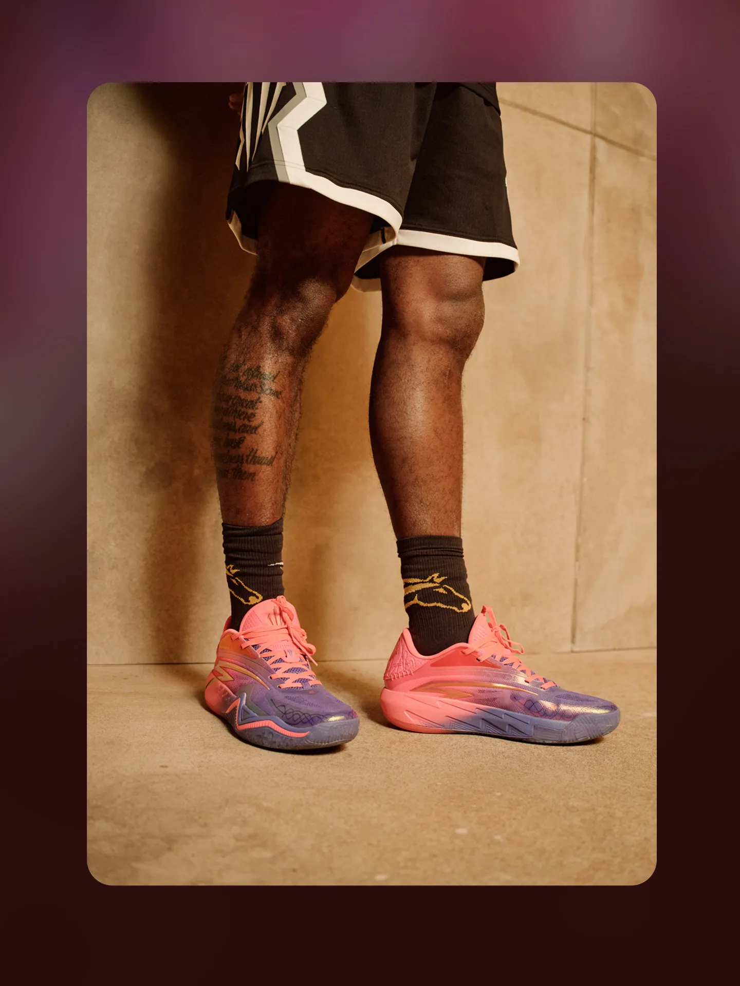 

ANTA KAI 3TH 432 Мужские противоскользящие спортивные баскетбольные кроссовки Hertz