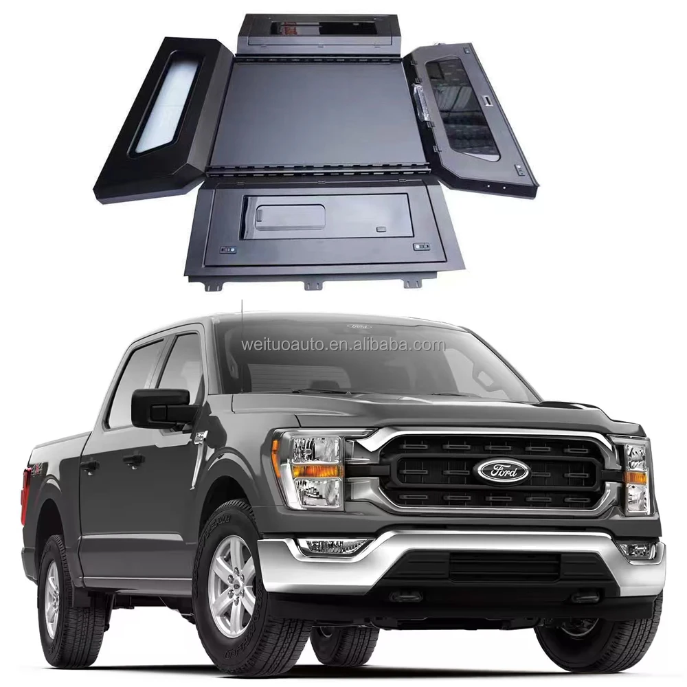 

CoolCar Top Canopies Truck Bed Cover For Pick Up Truck Bed Cover Bt-50 Glass With Silds Windows