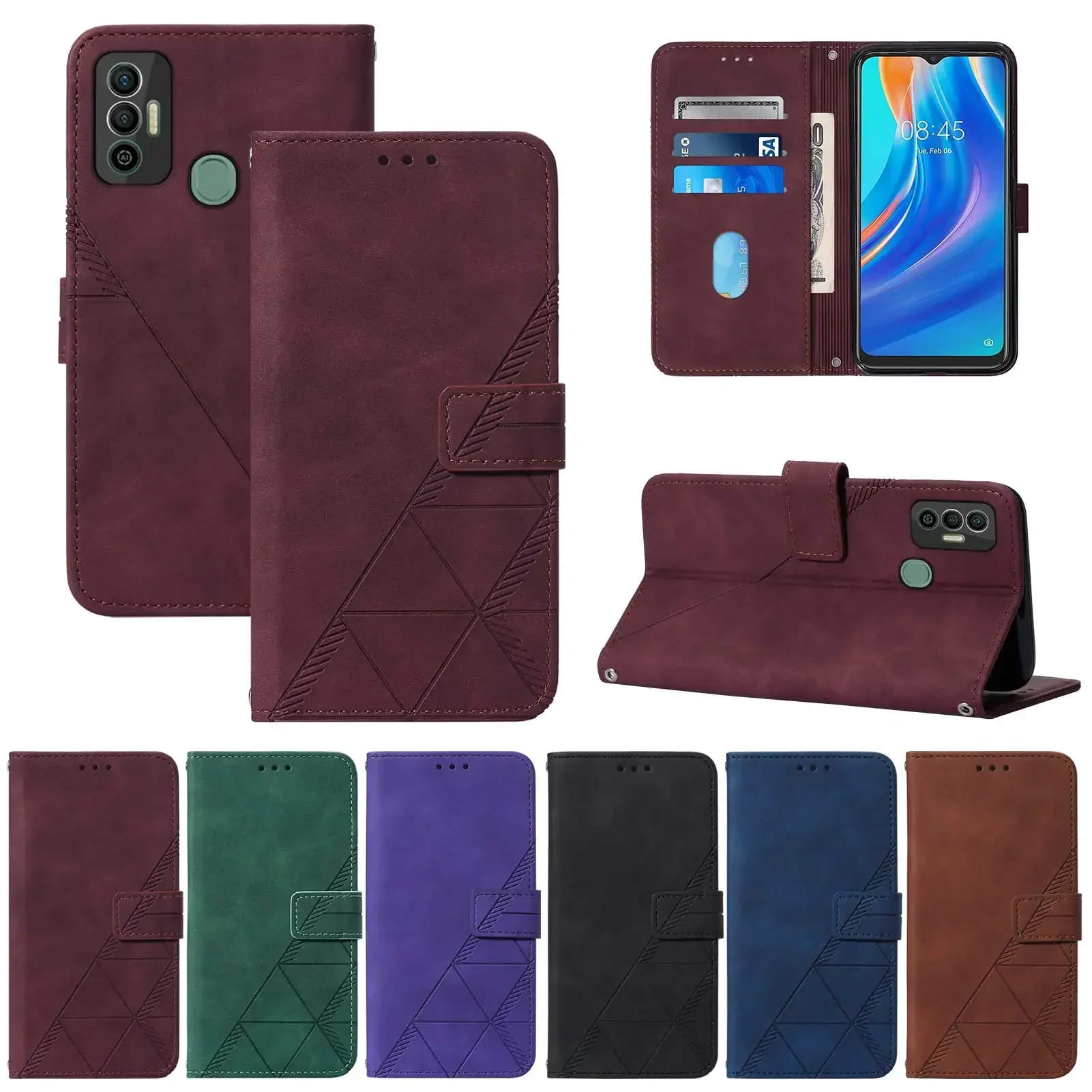 Funda de cuero con tapa para Tecno Pova Neo, funda con tarjetero magnético para teléfono en Tecno Pova Neo, funda protectora Capa Coque