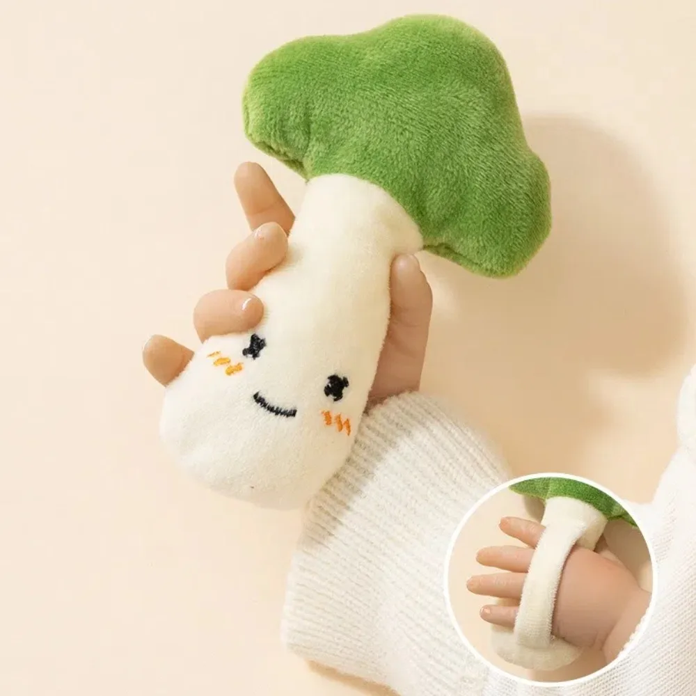 Simpatica bambola anti-spaventazza per bambini Comfort bambola a mano farcita carota regalo impugnatura a mano giocattolo per bambini bambole comfort per il sonno