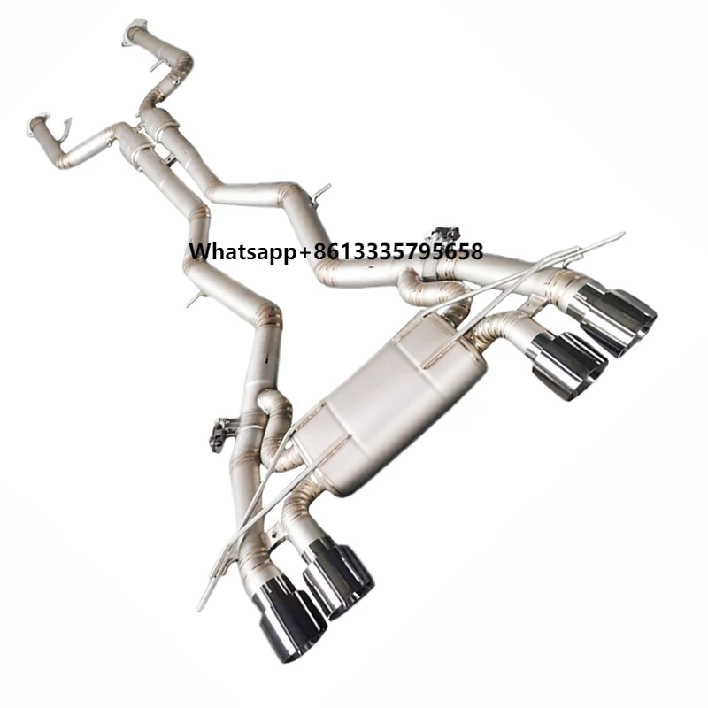 

High Performance Valved Sport Exhaust System for S58 G80 G82 M3 M4 3.0t Remote Control Stainless Steel 304 Catback Pipe