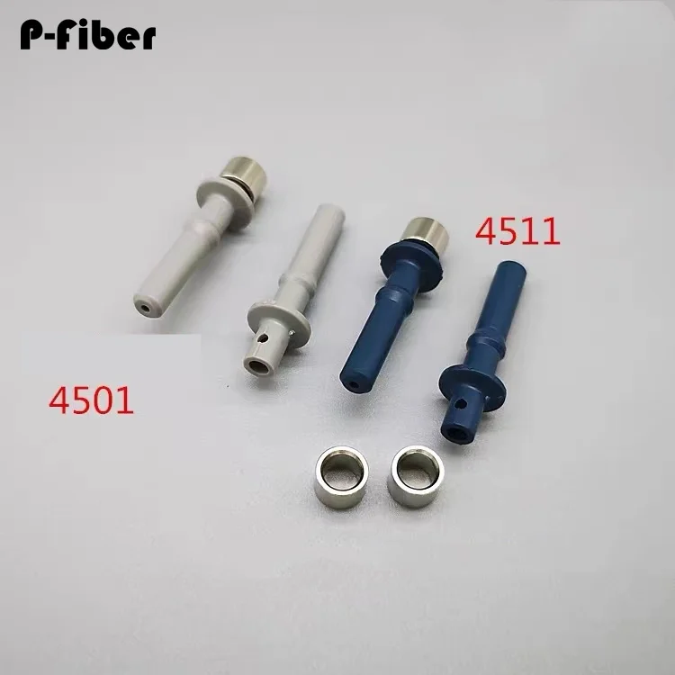 50pcs HFBR-4501Z HFBR-4511Z Anhua High Fiber Optic Connector AVAGO Plastic Fiber Optic 1mm Connector made in China