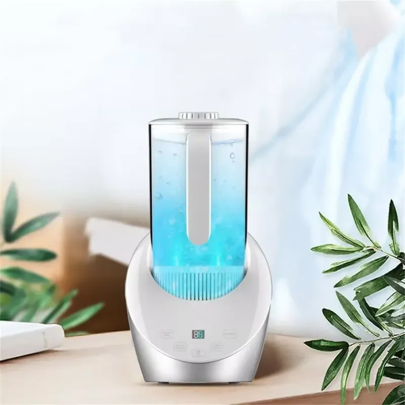 Portable Hydrogen Water Generator Bottle 1600ml Large Capacity Alkaline Ionizer Cup for Health Wellness Daily Hydration