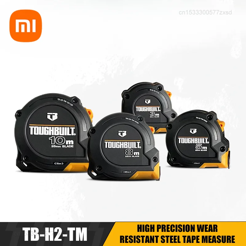 Xiaomi TOUGHBUILT TB-H2-TM-1013X TB-H2-TM-1015X TB-H2-TM-1018X TB-H2-TM-10110X haute précision usure Degré Ruban à mesurer en acier