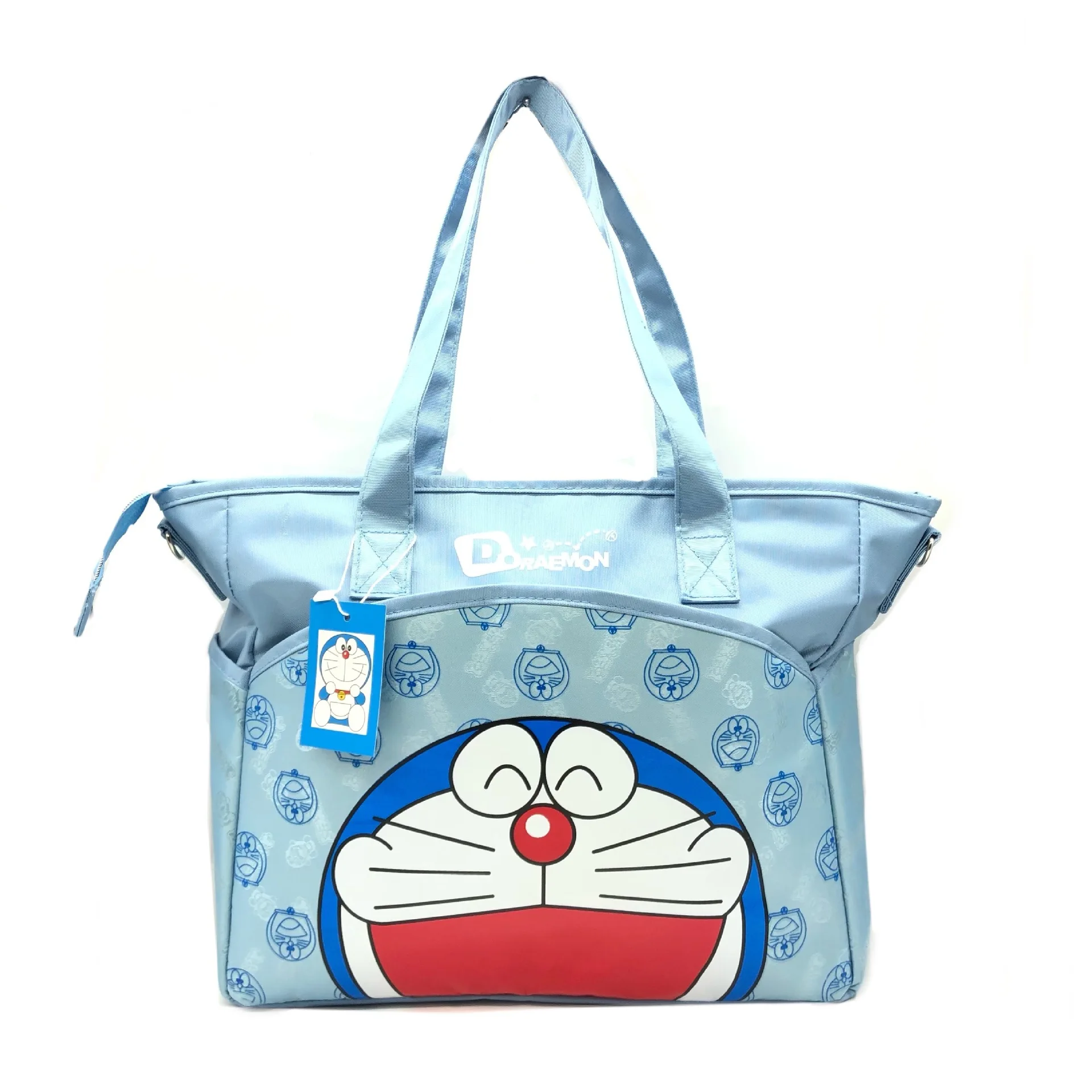 

cute casual jingle cat cartoon shoulder messenger bag women travel diaper storage bag Doraemon handbag