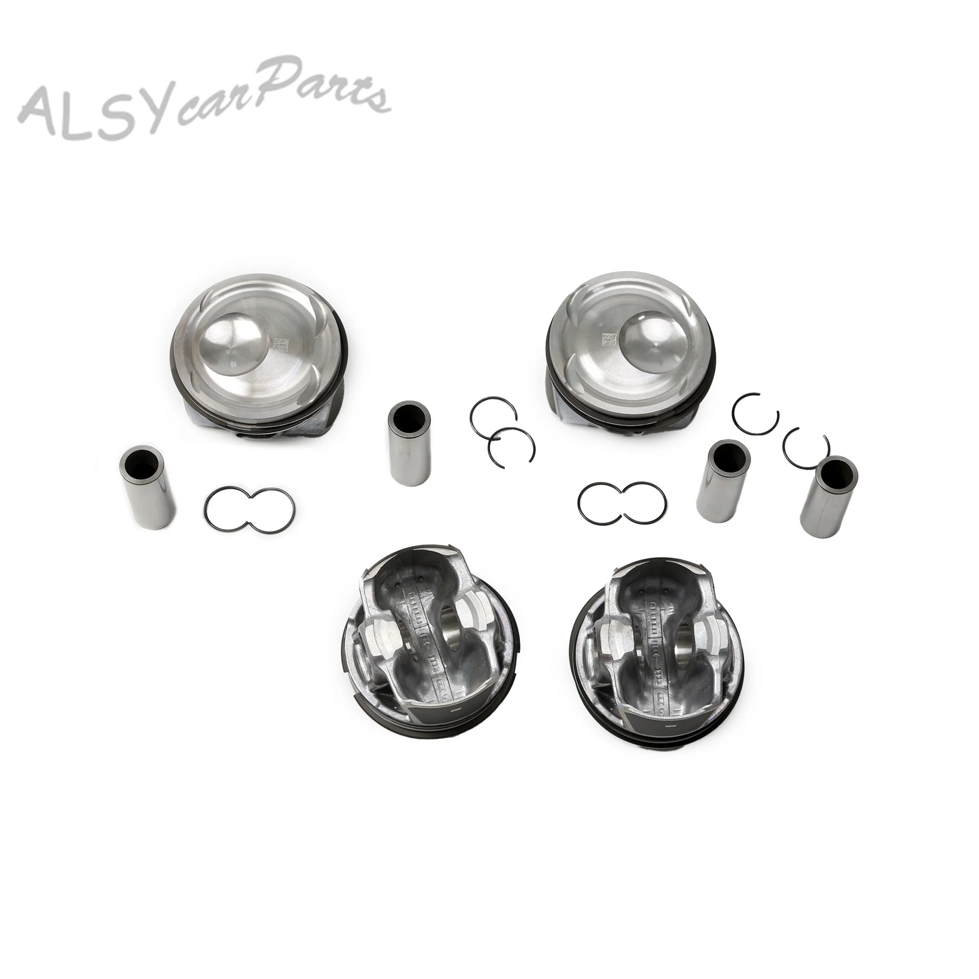 

4Pcs 22MM Pistons & Piston Rings For Ford Focus Mustang Lincoln MKC 4 Cyl 2.3L TIVCT DI TC 2015-2019 EJ7Z6108C EJ7Z 6108 A