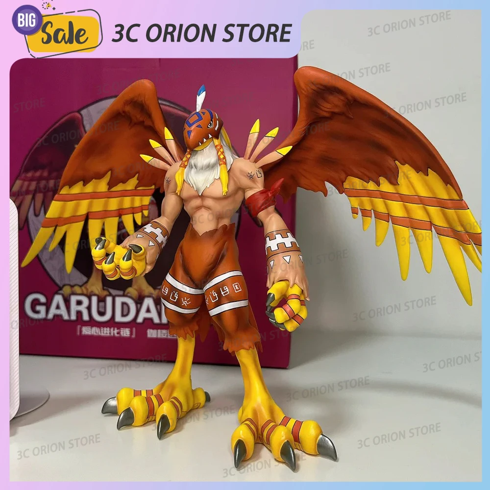 Digimon Piyomon Figure Anime Figures Birdramon Figurine Garudamon Model PVC Doll Statue Collection Decoration Toy for Kid Gift