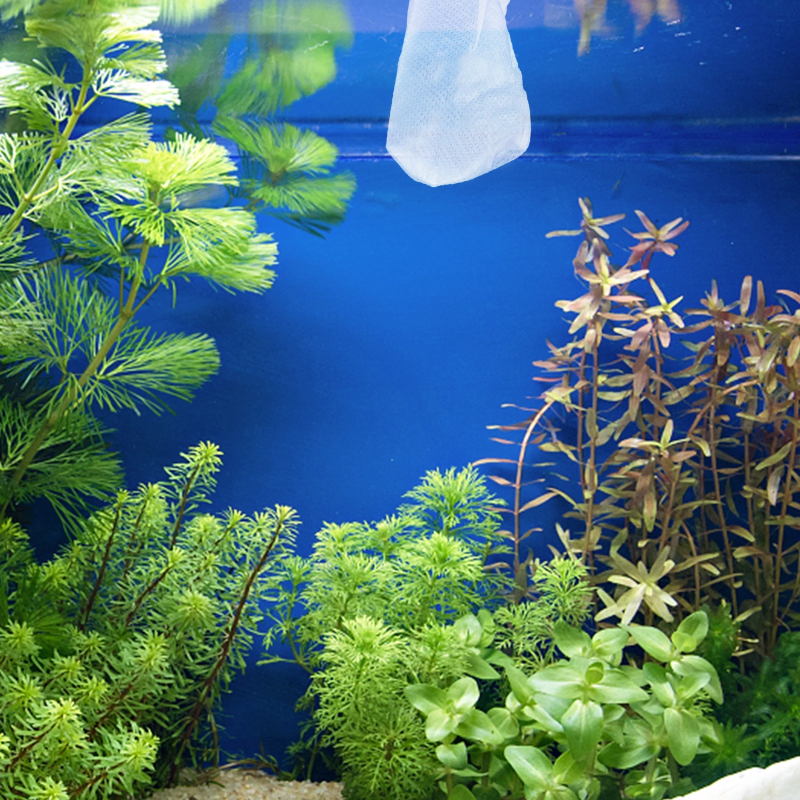 Calcetines de filtro de acuario de 20 piezas, bolsas de filtro de fieltro para pecera, medios de malla resistentes para una filtración efectiva de agua en agua dulce marina