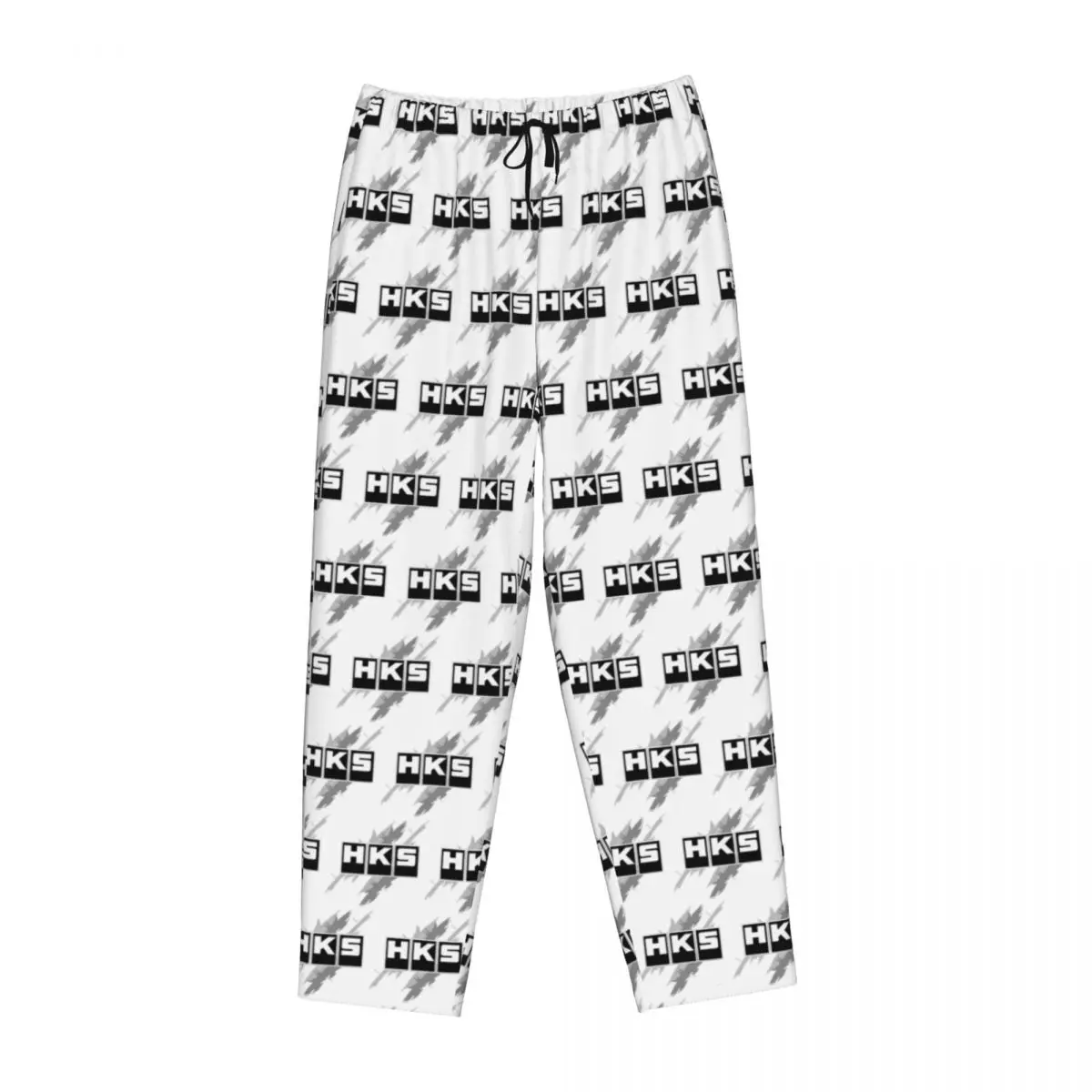 

Custom HKS Logo Car JDM Women Pajama Pants Lounge Sleep Sleepwear Bottoms with Pockets