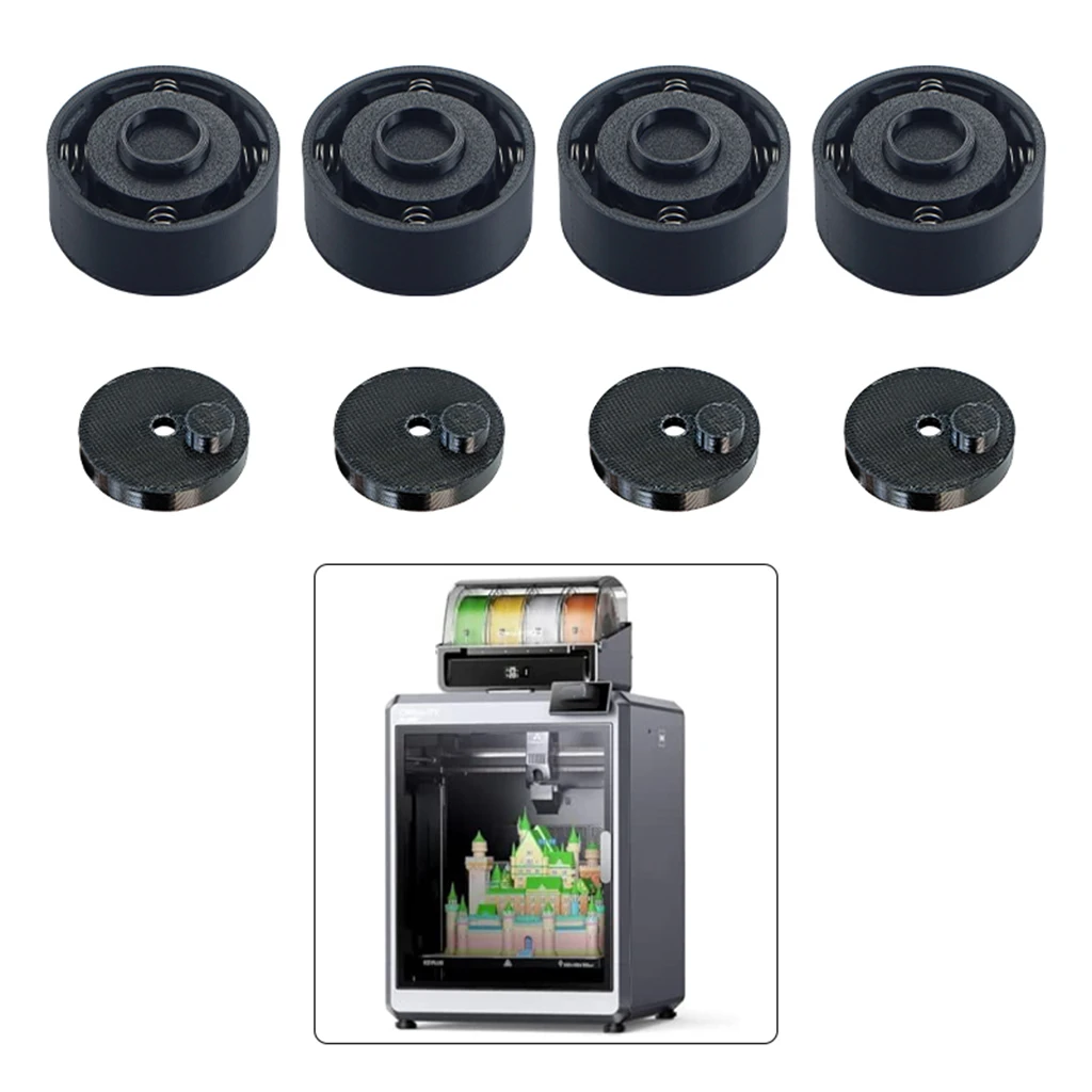 

For K2 Plus Foot Pad Upgraded Wear-Resistant Enhance Shock Absorption For 3D Printer Accessories