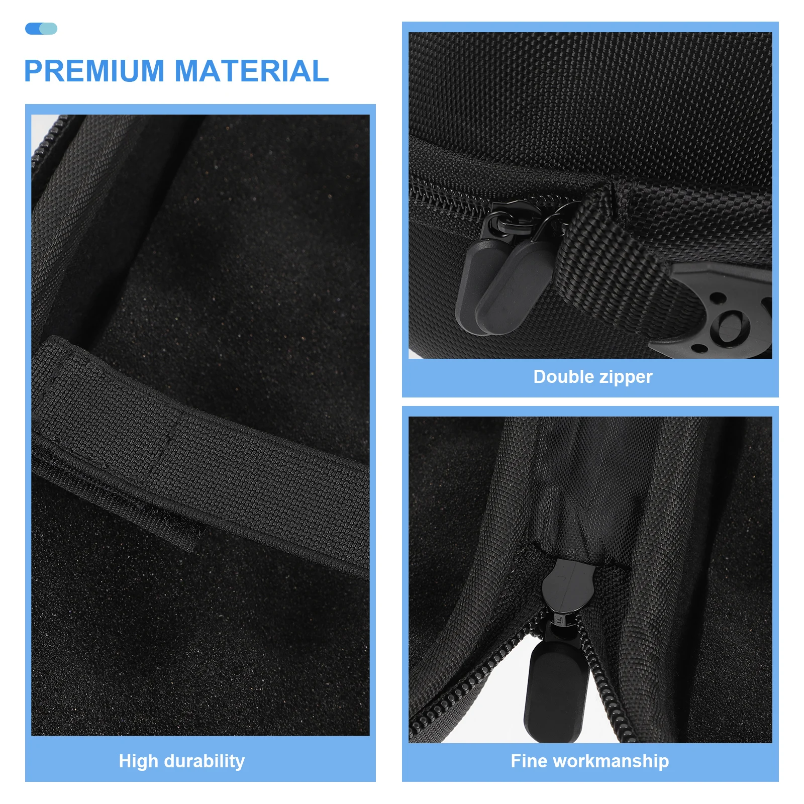 

LED Light Storage Bag Travel Electronics Organizer Delicate Multifunctional Cable