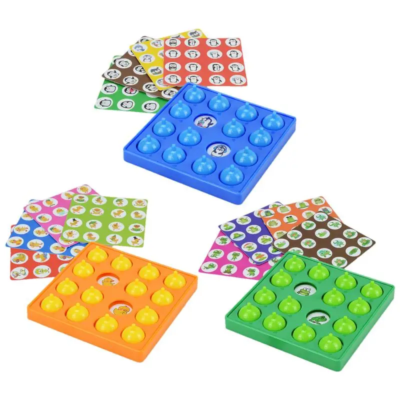 Puzzle Board Pcs Cards Preschool Kids Cognition Matching Memory Game Montessori Educational Toy