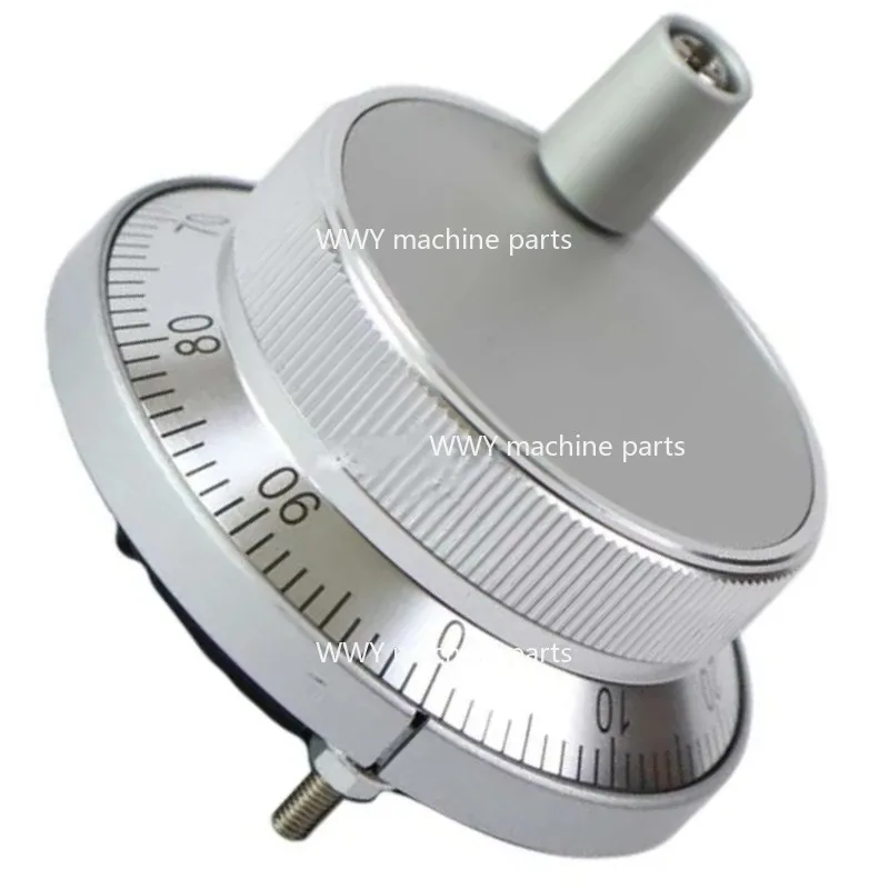 Suitable for Handwheel CNC Pulse Generator 60/80mm 5V/12V/24V 4/6-pin Pulse 25/100
