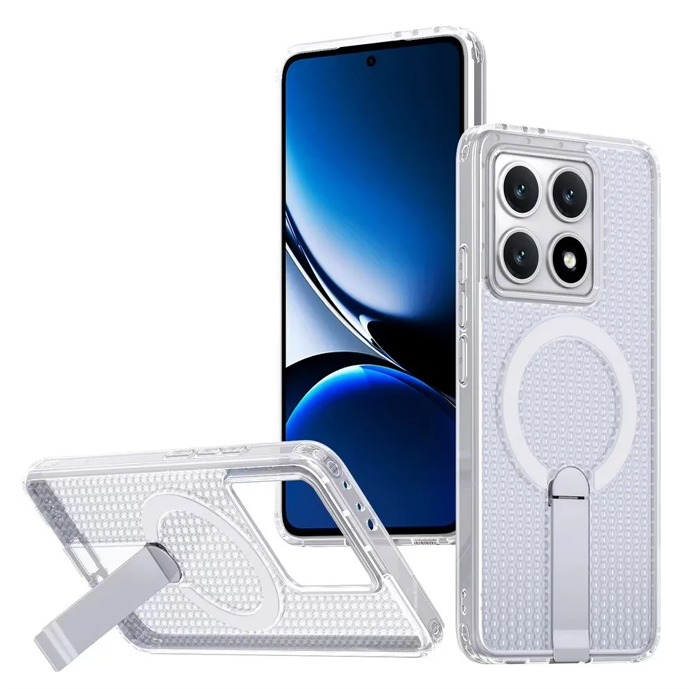 

Armor Honeycomb Cooling Stand Holder Magnetic Ring Case for Xiaomi 14T Pro xiaomi Mi 14t Protective Cover Xiaomi 14T Pro