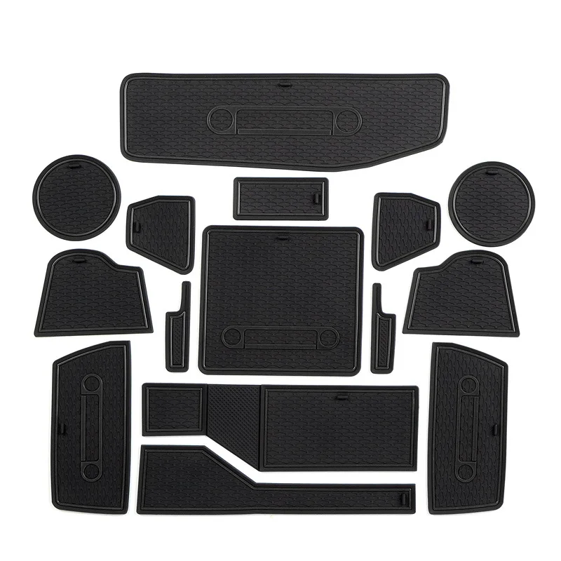 

Anti-Slip Gate Slot Mat For Toyota FJ Cruiser XJ10 2007~2022 Non-Slip Door Groove Pad Rubber Coaster Auto Interior Accessories