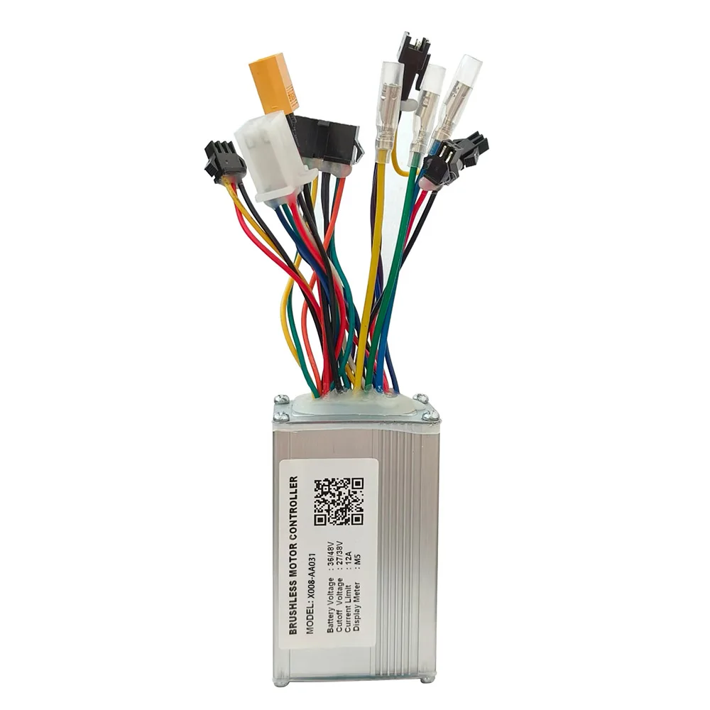 Ebike Brushless Controller X008-AA031 48V 12A Speed Parts for M5 Protocol Display Electric Scooter