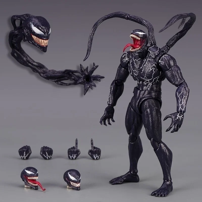 Shf Venom 스파이더맨 베놈 손 관절, 유연한 모바일 모델 장난감, 훌륭한 선물