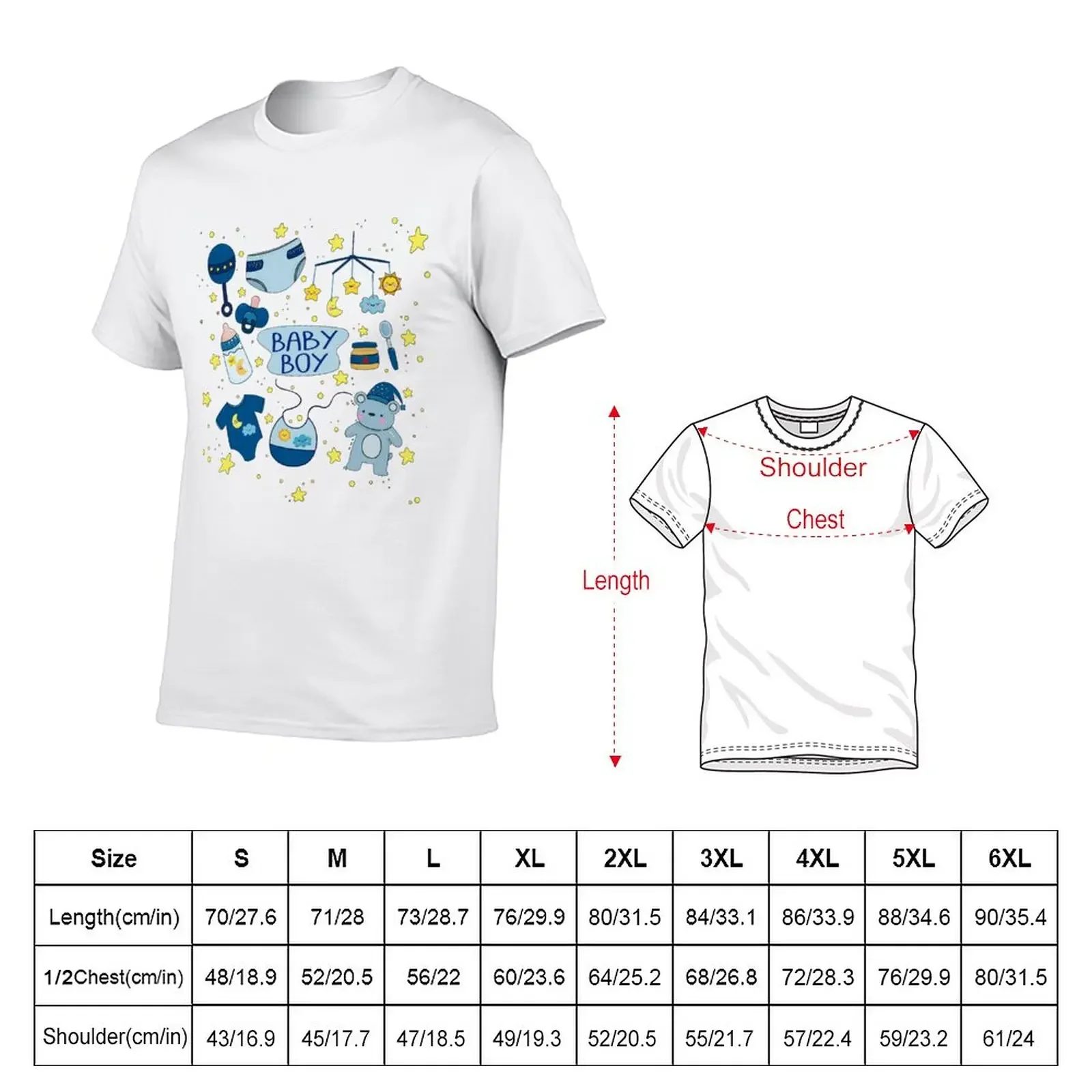 ABDL (amante de los pañales para bebé adulto) camiseta de colección de pañales para niño, camisetas gráficas de moda coreana para hombre, camisetas