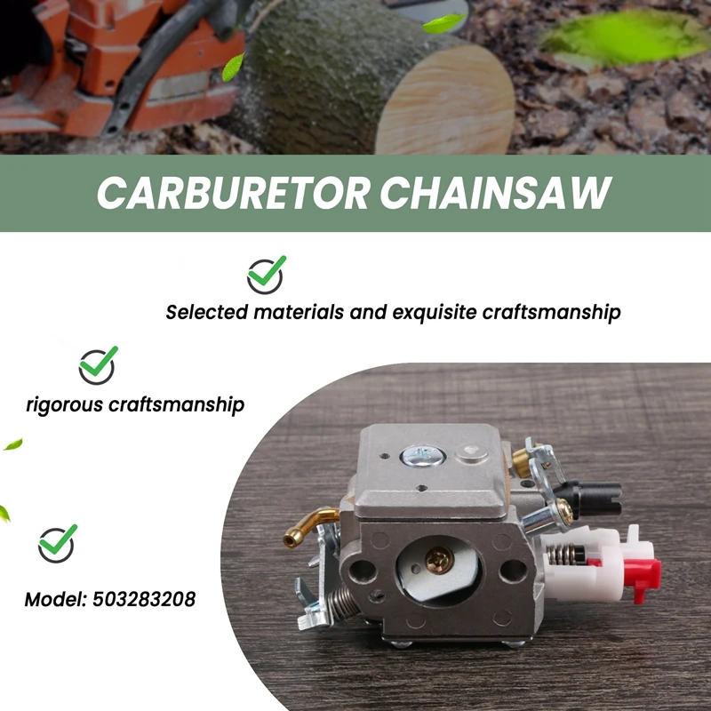 Carburetor for 340 345 346 350 353 Chainsaw Parts 503283208-AC17
