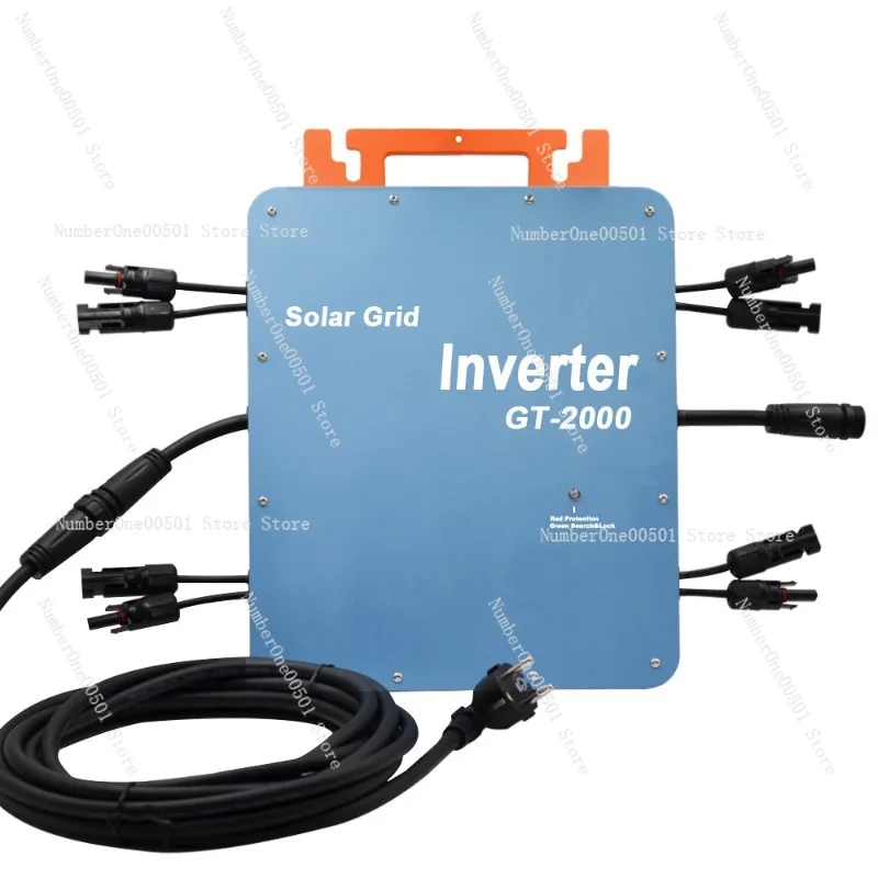 2000W single-phase three-phase photovoltaic power generation IP66 waterproof solar micro inverter