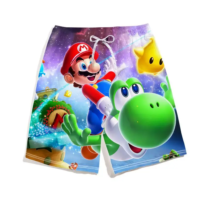Pantalones cortos de verano de Mario, pantalones de playa para hombre, pantalones casuales, estilo Luigi Kuba Thin con todo lo que hay de veraniego.