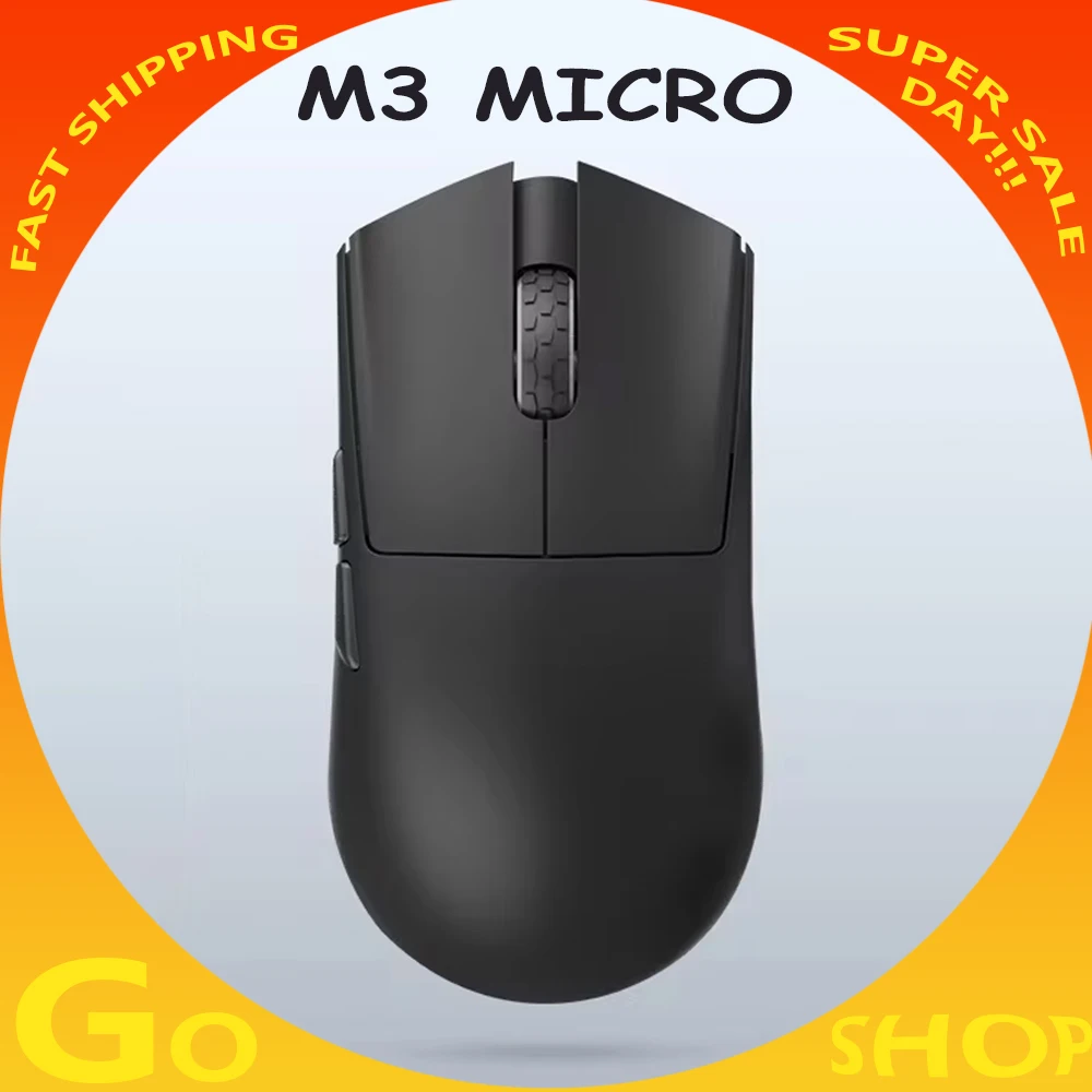 

Darmoshark M3 MICRO Gaming Mouse 4K 8K Wireless Bluetooth E-sports PAW3395 Optical Mice N52840 26000 DPI For Computer Laptop PC