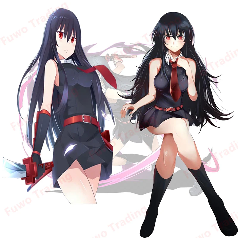 Cartoon Anime Akame Ga Kill Akame Car Sticker NIGHT RAID Ace Killer Vinyl Decal JDM Window Bumper Motorcycle Waterproof PVC