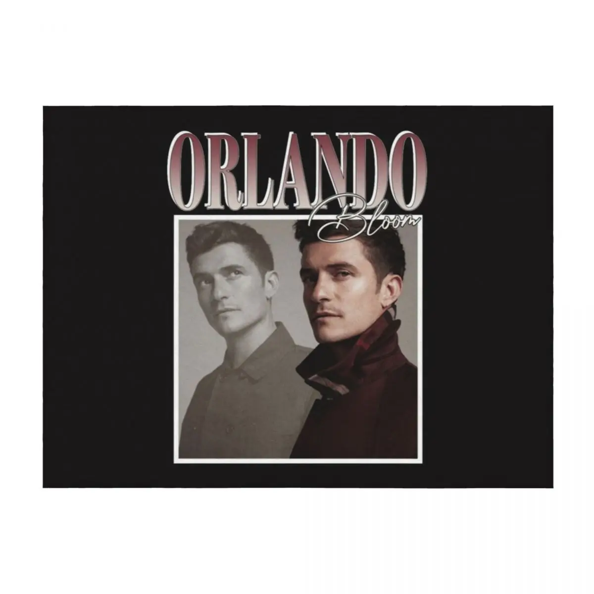 

Orlando-Bloom Throw Blanket Thin Soft Beds christmas gifts Blankets