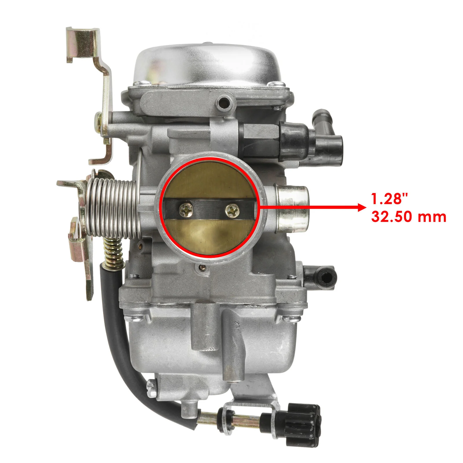 Sclmotos- Motorcycle Fuel Tank Carburetor KLF300 Carburetor For Kawasak ATV KLF300 For HONDA TRX 300 TRX 300FW TRX300 400 450