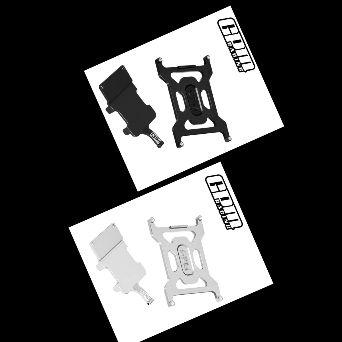 

GPM LOSI 1/24 Micro-B LOS00007 7075Alu Держатель батареи, ESC и монтажная пластина приемника