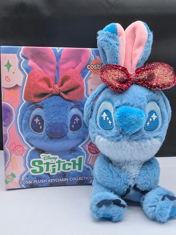 Candy Stitch Blind Box Anime Figur Niedliches Spielzeug Schlüsselanhänger Rucksack Anhänger Zubehör Dekor Mystery Surprise Weihnachtsgeschenk für Kinder