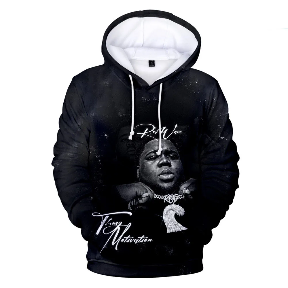 

2023 NEW Hip Hop Rapper Rod Wave Hoodie Sweatshirt Fashion Men Women Casual 3D Hoodie Boys/girls Streetwear Long Sleeve Coat